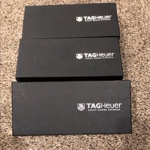 Tagheur orange /black never worn original frames